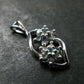 Genuine Alexandrite Gem Silver Pendant From Russia - 1.07 Grams - 0.29 TCW