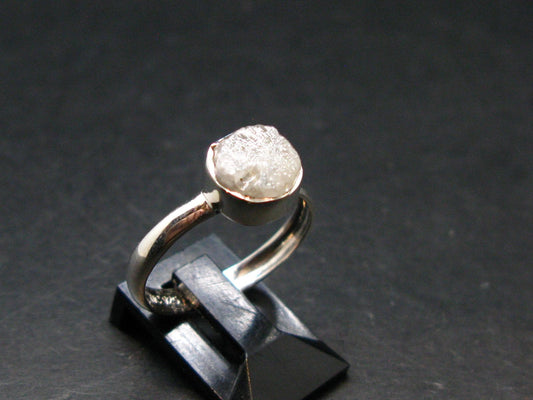 Phenakite Phenacite Sterling Silver Size 8 Ring from Russia - 2.0 Grams