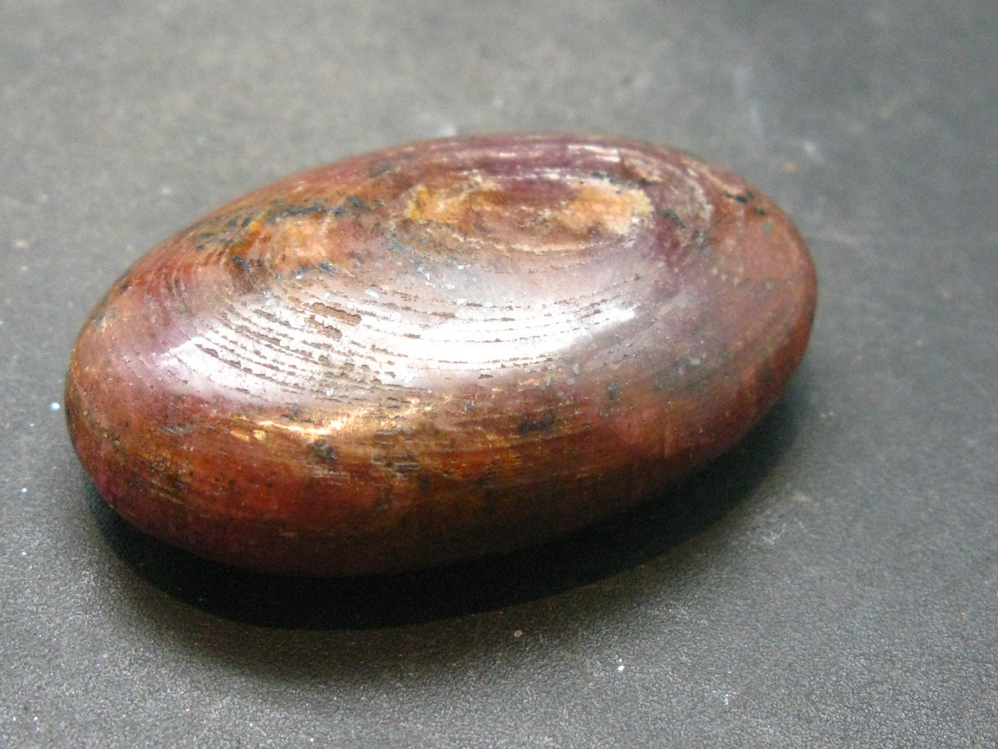Tumbled Genuine Ruby Corundum from India - 1.8" - 45.66 Grams