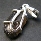 Rare Colombianite Pseudotektite Silver Pendant from Colombia - 1.1"- 3.0 Grams