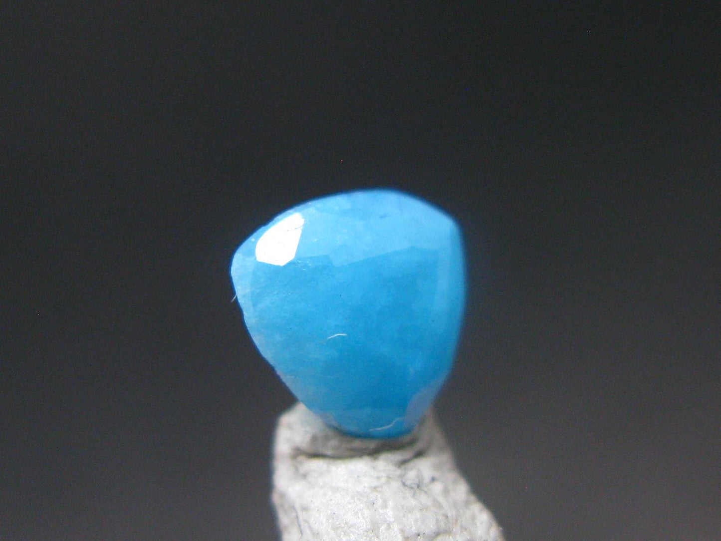 Rare Gem Hemimorphite Cut Stone from Brazil - 0.97 Carats