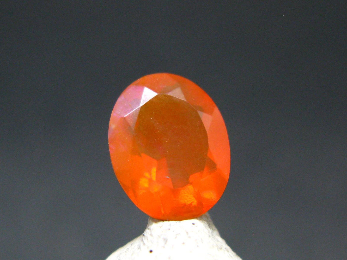 Fire Opal Cut Stone From Mexico - 1.20 Carats