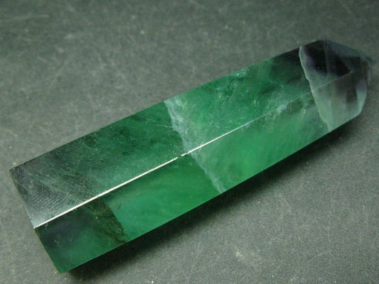 Green Fluorite Obelisk From United Kingdom - 2.9"