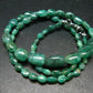 Emerald Tumbled Beads Necklace From Colombia - 17" - 14.90 Grams