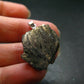 Large Hematite Silver Pendant from Brazil - 1.2" - 5.36 Grams