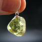 Large Gold Apatite Tumbled Pendant from Mexico - 5.70 Grams - 1.0"