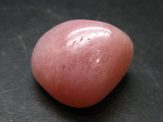 Rare Pink Petalite Tumbled Stone From Canada - 1.1" - 15.59 Grams