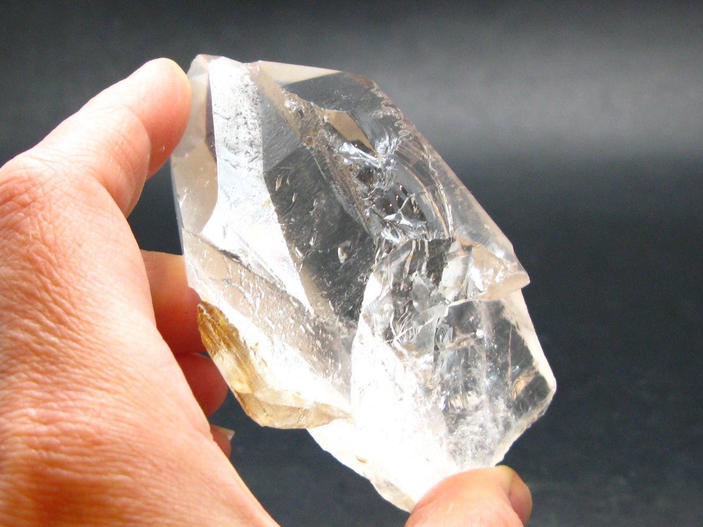 Large Lemurian Seed Quartz Crystal From Brazil - 3.1" - 129.41 Grams