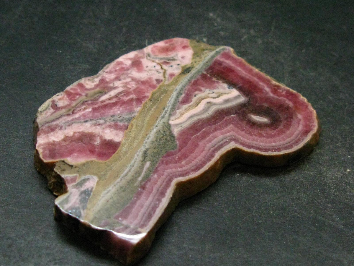 Rhodochrosite Large Slab From Argentina - 3.0" - 54.57 Grams