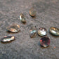 Lot of 8 Alexandrite Chrysoberyl Cut Facetted Gems From Russia - 1.01 Carats Combined