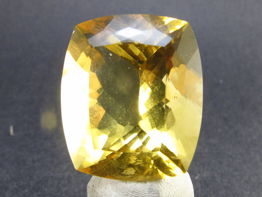 Stone of Success!! Genuine Intense Yellow Citrine Cut Stone From Brazil - 1.1" - 60.9 Carats