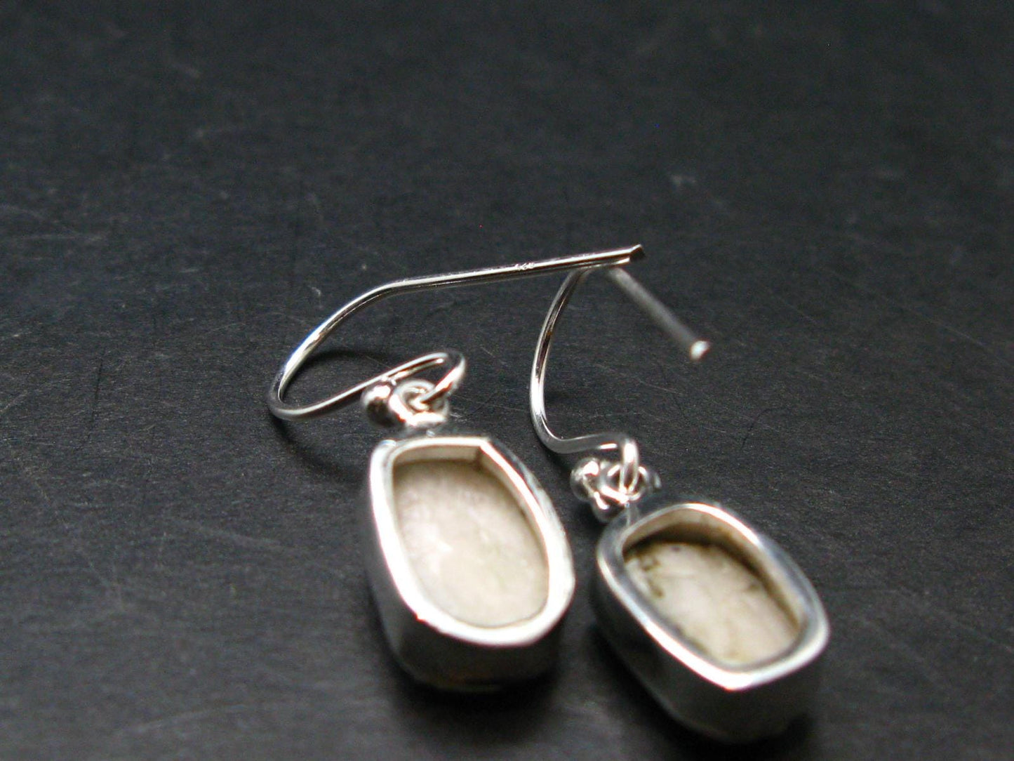Phenakite Phenacite Earrings From Brazil - 1.0" - 2.72 Grams