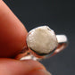 Phenakite Phenacite Sterling Silver Size 8 Ring from Nigeria - 2.13 Grams
