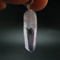 Vera Cruz Amethyst Silver Pendant From Mexico - 1.3" - 2.18 Grams
