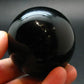 Black Obsidian Sphere From Mexico - 2.1"