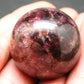 Red Tourmaline Rubellite Sphere Ball From Russia - 1.3" - 74.62 Grams