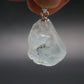 Natural Unheated Raw Gemmy Rich Blue Topaz Pendant from Brazil - 0.9" - 4.11 Grams