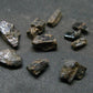 Lot of 10 Rare Baddeleyite Crystals From Myanmar - 8 Carats