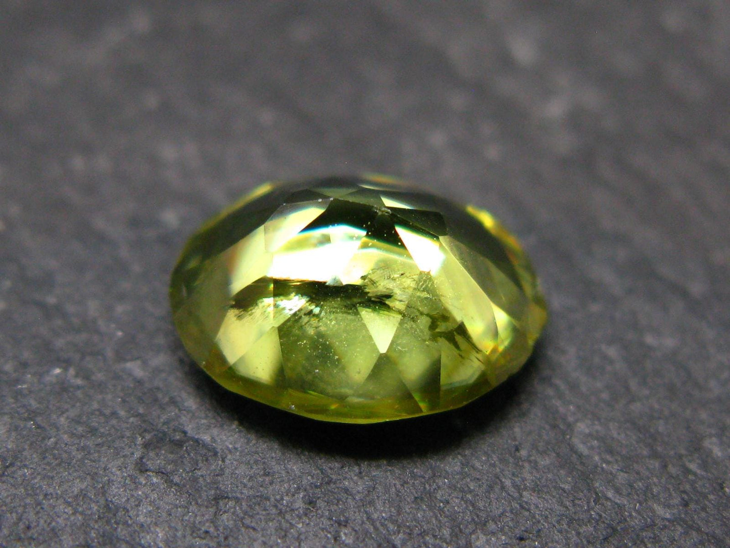 Rare Titanite Sphene Gem Cut Stone From Zimbabwe - 3.44 Carats