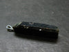 Aegirine Crystal Silver Pendant From Malawi - 1.6" - 4.64 Grams