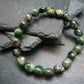 Eclogite Genuine Bracelet from Norway ~ 7 Inches ~ 9mm Tumbled Beads