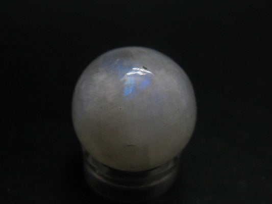 Gem Moonstone Sphere from India - 0.8" - 9.4 Grams