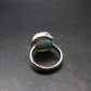 Blue Ice Glacierite Silver Ring from Indonesia - Size 6- 5.86 Grams