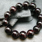 Garnet Almandine Genuine Bracelet ~ 7 Inches ~ 14mm Round Beads