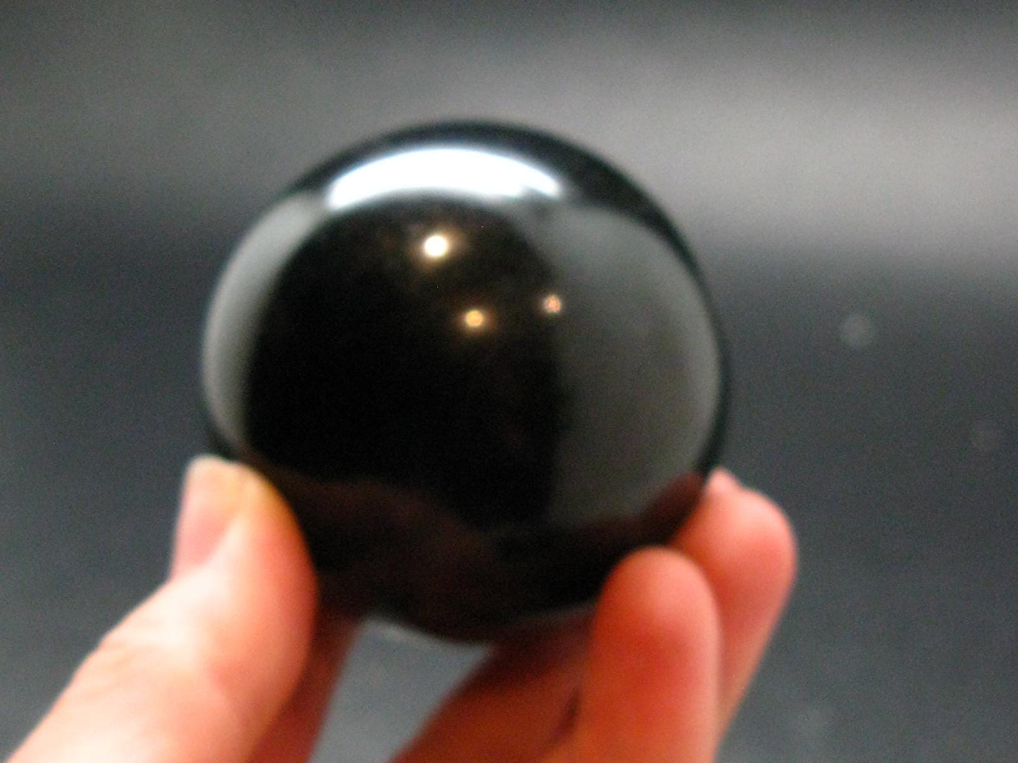 Black Tourmaline Schorl Sphere From Brazil - 266.22 Grams
