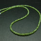 Gem Demantoid Green Garnet Necklace Beads - 18"