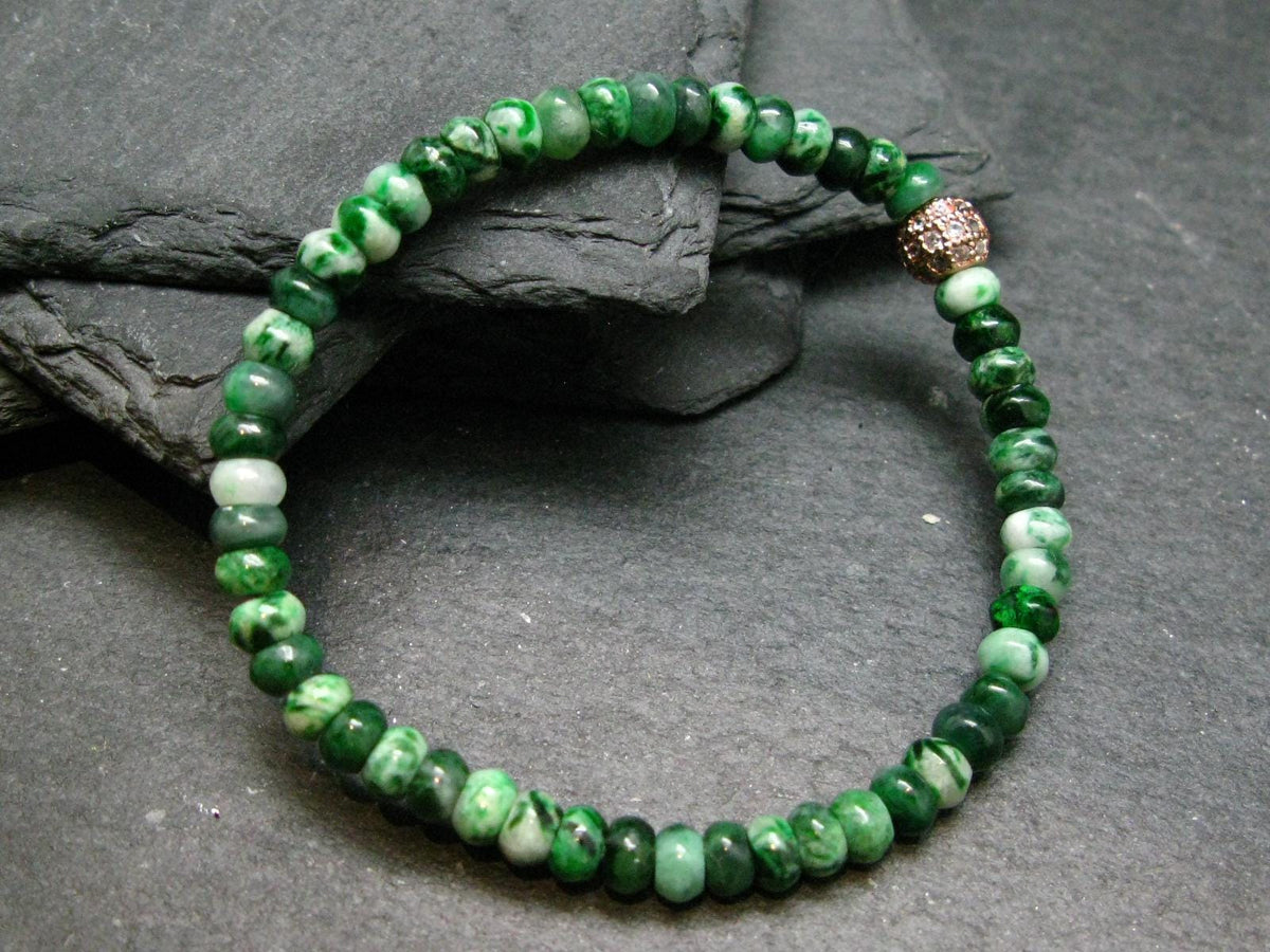Maw Sit Sit Genuine Bracelet ~ 6 Inches ~ 5mm Rondelle Beads