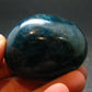Neon Blue Apatite Tumbled Stone from Madagascar - 102.24 Grams - 1.9"