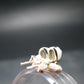 Phenakite Phenacite Silver Stud Earrings From Nigeria - 1.0 Grams