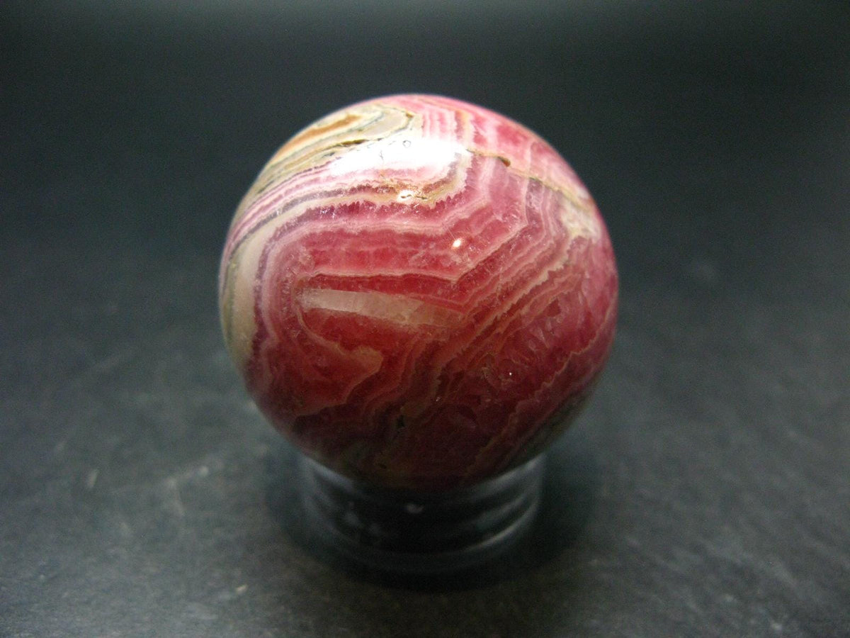 Rhodochrosite Sphere Ball from Argentina - 1.8" - 169.08 Grams