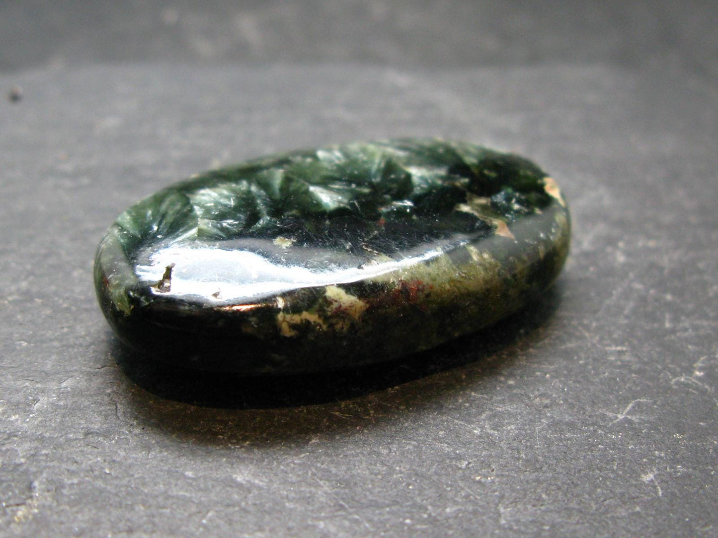 Large Polished Seraphinite Clinochlore Angels Wings Piece From Russia - 1.6" - 17.65 Grams