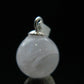 Nice Lilac Amblygonite Silver Pendant from Brazil - 0.7" - 1.52 Grams