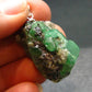 Tsavorite Gem Green Garnet Sterling Silver Pendant From Tanzania - 1.4" - 11.66 Grams