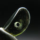Moldavite Tektite Tumbled Bead from Czech Republic - 12 mm - 2.55 Carats