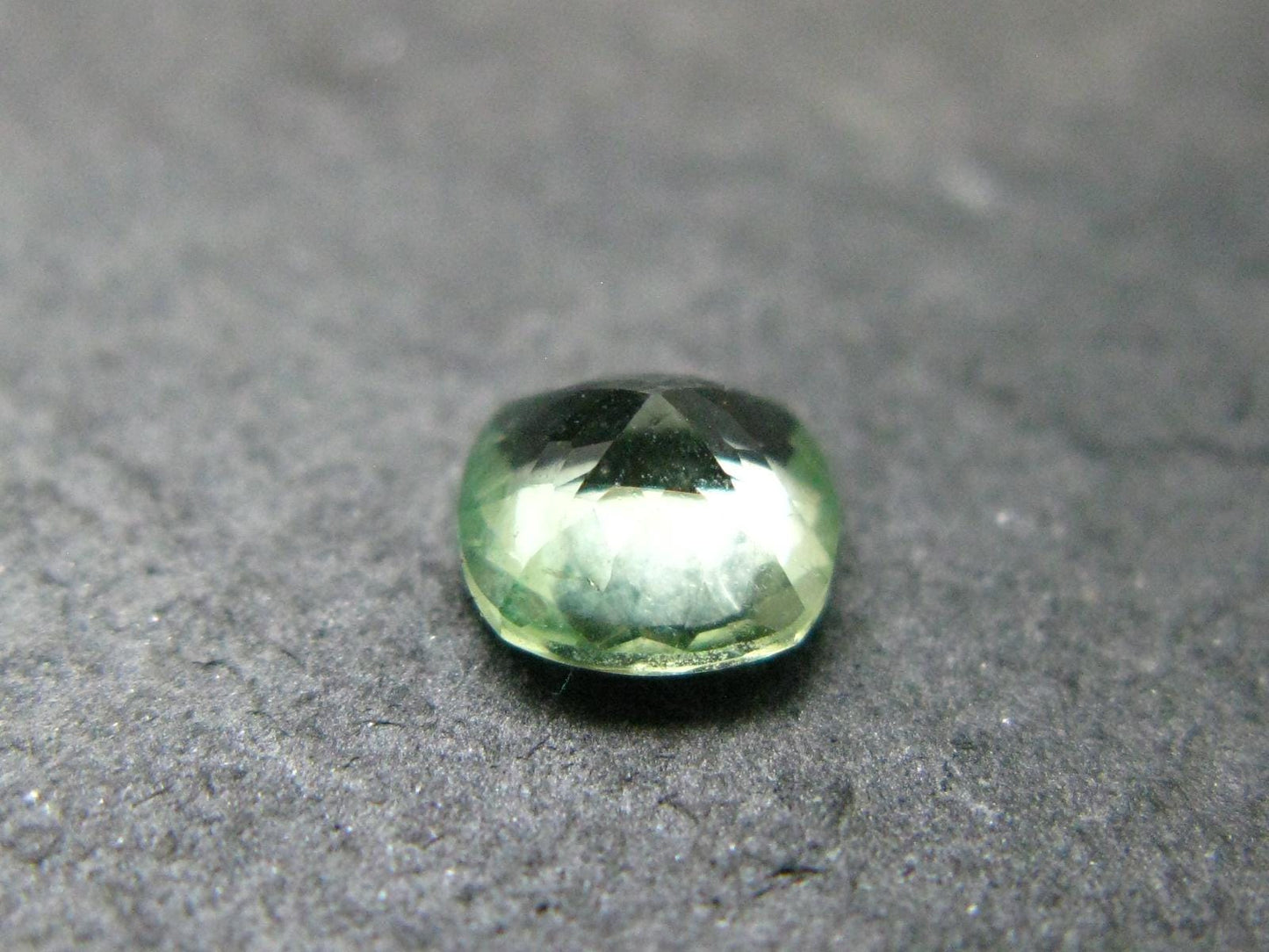 Gem Green Amblygonite Cut Stone From Brazil - 0.59 Carats