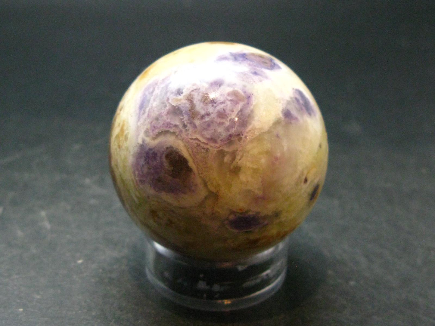 Natural Tiffany Stone Violet Opal polished Sphere Ball from USA - 1.6" - 102.24 Grams