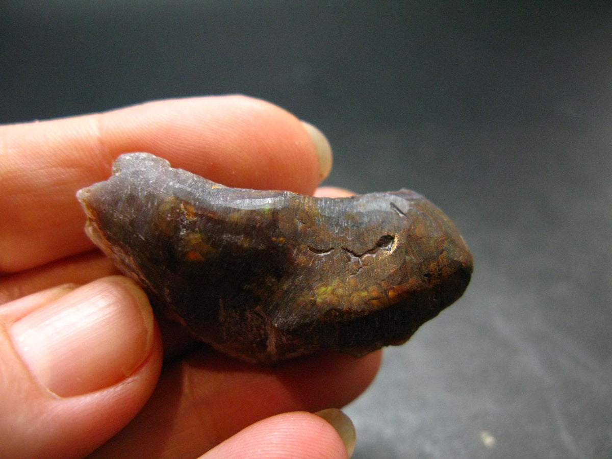 Fire Agate Crystal From Mexico - 1.6" - 11.89 Grams