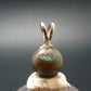 Rare Boulder Opal Silver Pendant from Australia - 0.6" - 1.44 Grams