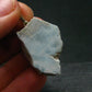 Rare Blue Larimar Pectolite Silver Pendant From Dominican Republic - 1.3"