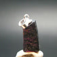 Ruby Crystal Silver Pendant from Winza Tanzania - 0.8" - 2.52 Grams