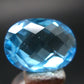 Gem Blue Topaz Cut Stone From Brazil - 15.04 Carats