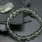 Prasiolite Green Amethyst Genuine Bracelet ~ 7 Inches ~ 8mm Round Beads