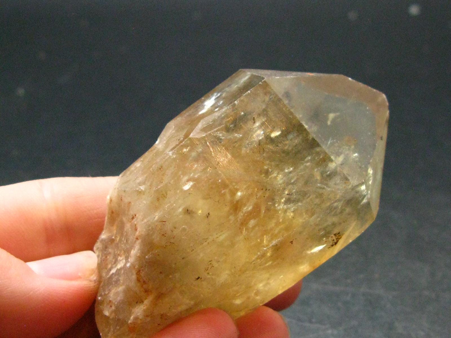 Natural Unheated Citrine Crystal from Congo - 82.23 Grams
