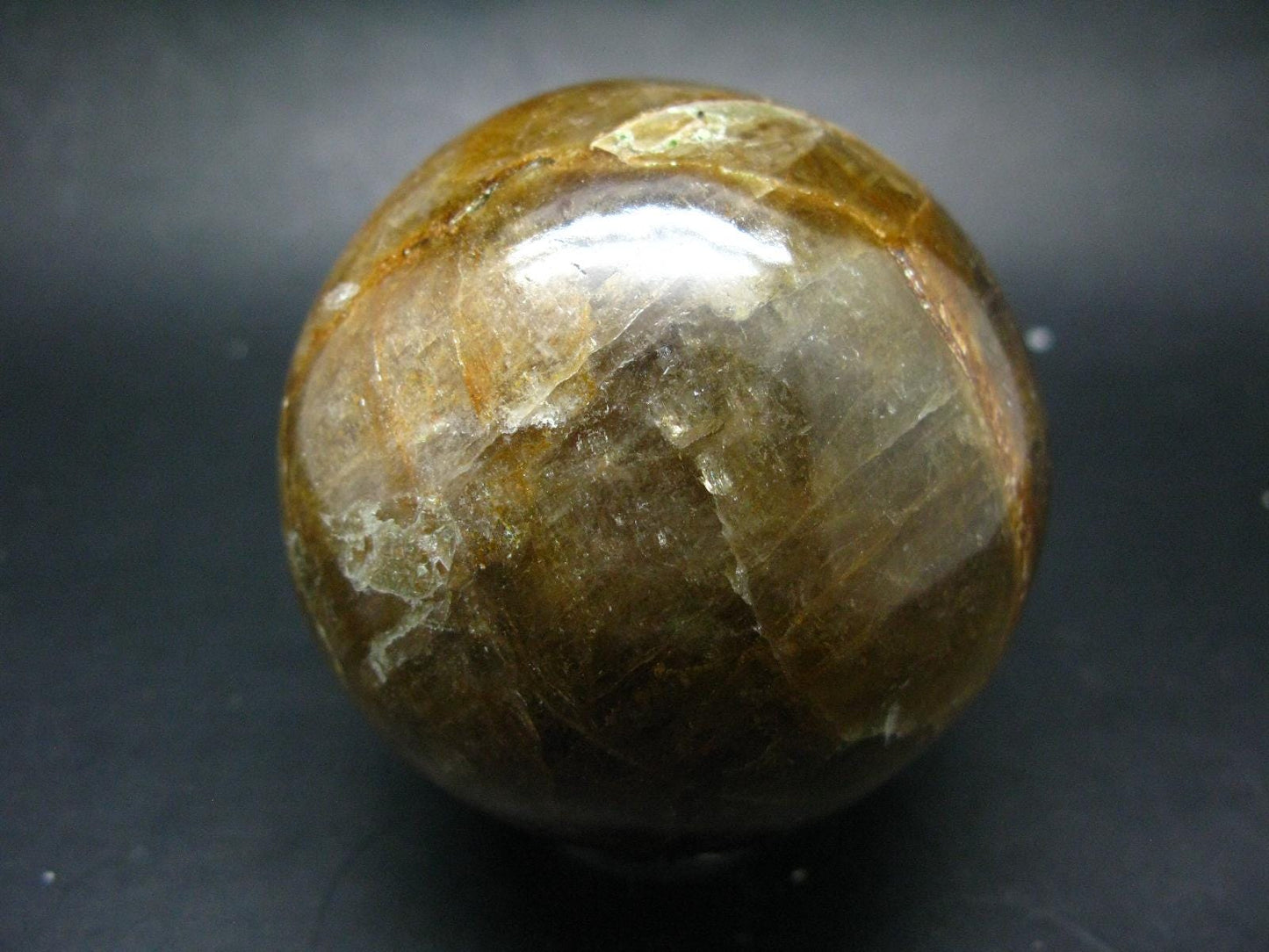 Rare Golden Herderite Ball Sphere from Brazil - 3.2" - 748 Grams