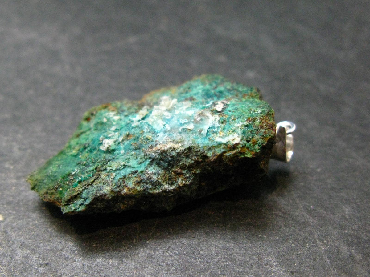 Nice Atacamite Pendant from Chile - 1.5" - 7.72 Grams