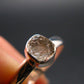 Green Herderite Silver Ring From Brazil - 1.68 Grams - Size 7